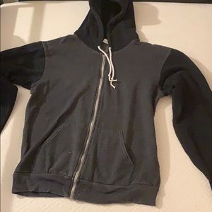 black&grey hoodie